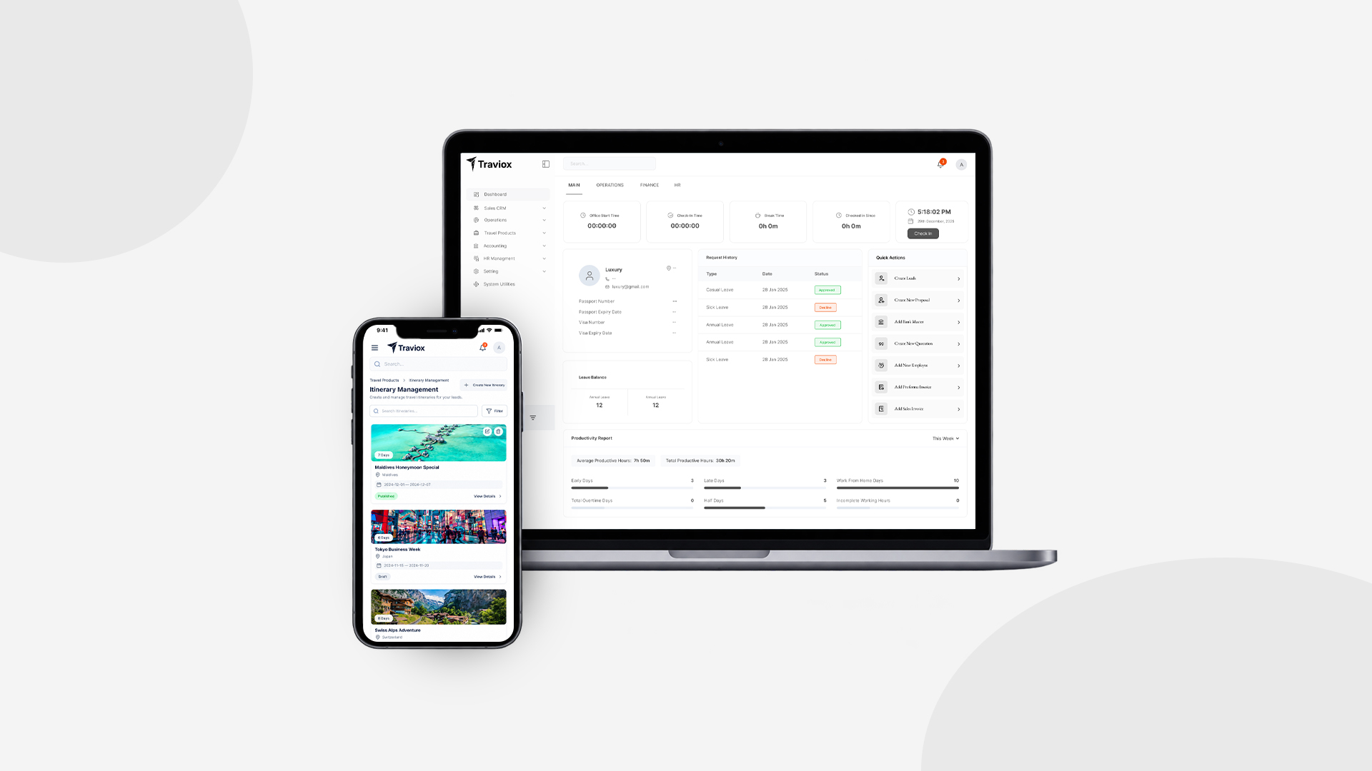 Traviox : Travel Operations Management Platform Traviox : Travel Operations Management Platform